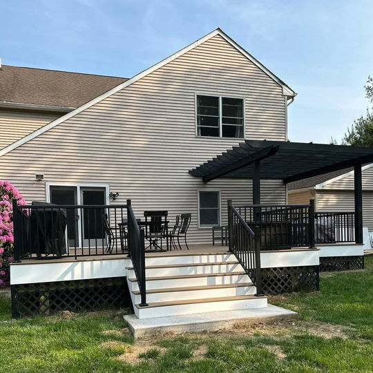 JLM Construction - Custom Deck Project in Central NJ
